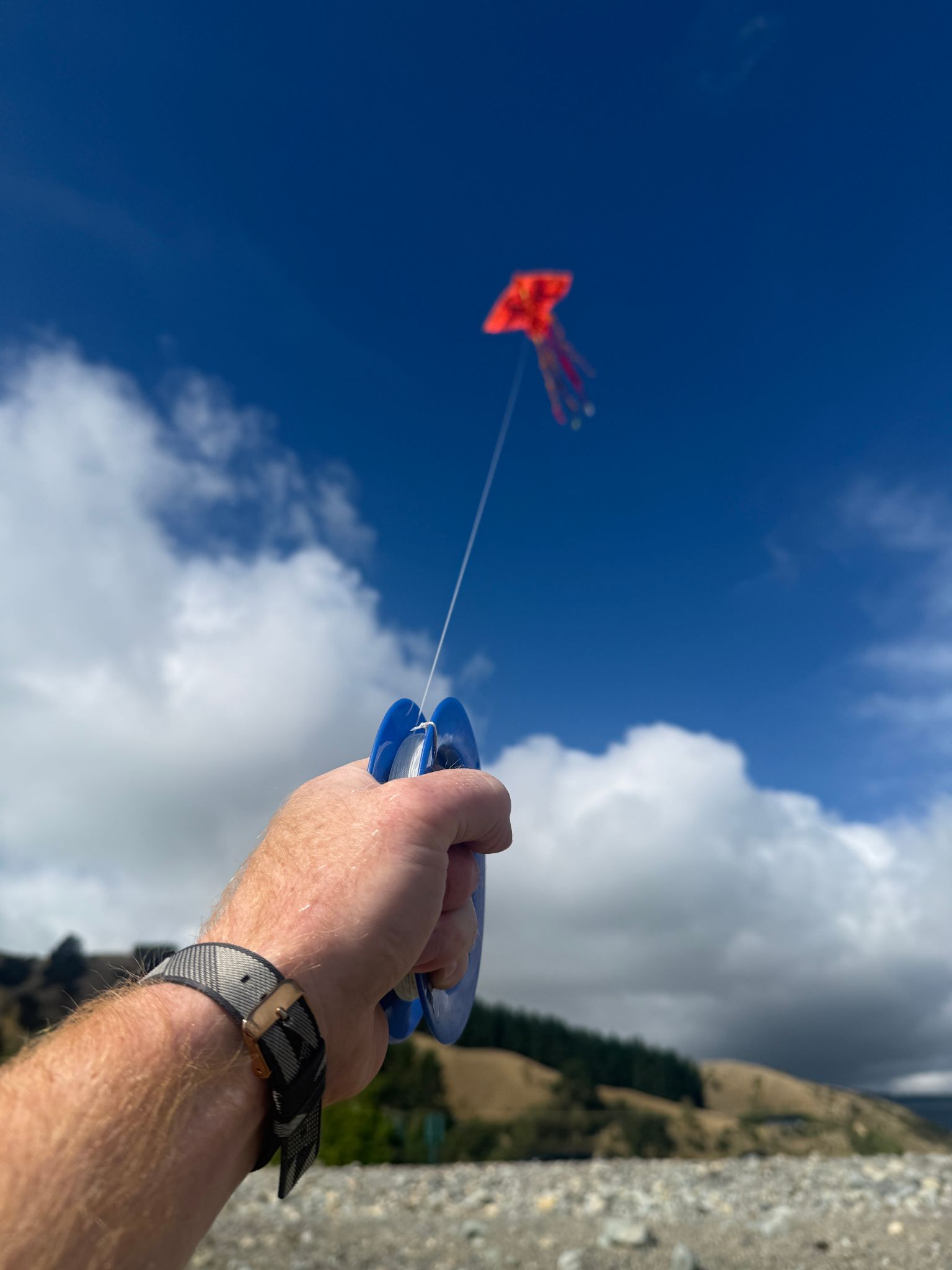 Atawhai Man's Kite Not UFO, Just Very Intense Flying