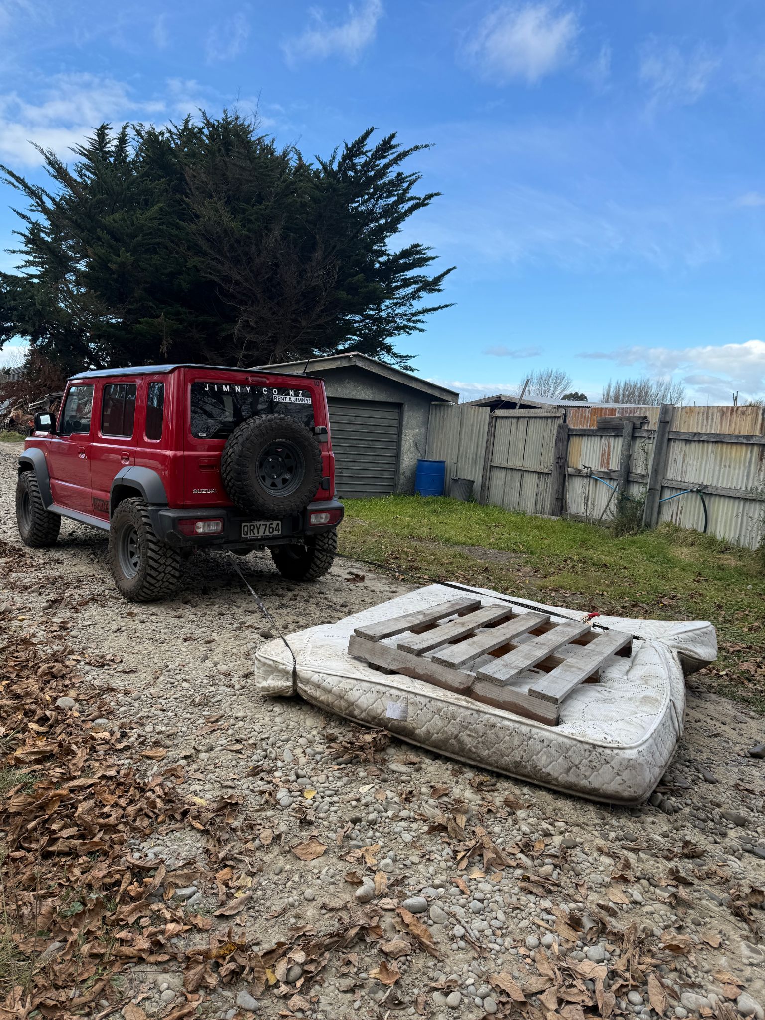 Canterbury Legend Tows Mattress, Pallet in Wild Jimny Combo
